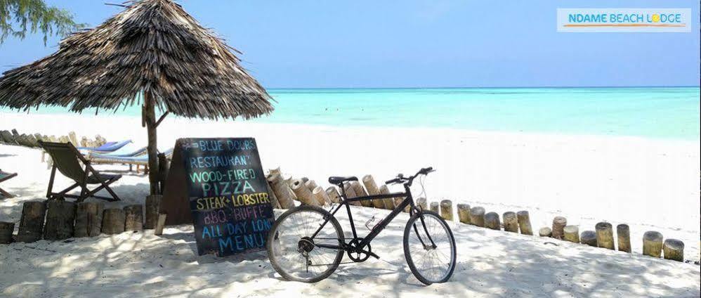 Ndame Beach Lodge Paje Bagian luar foto